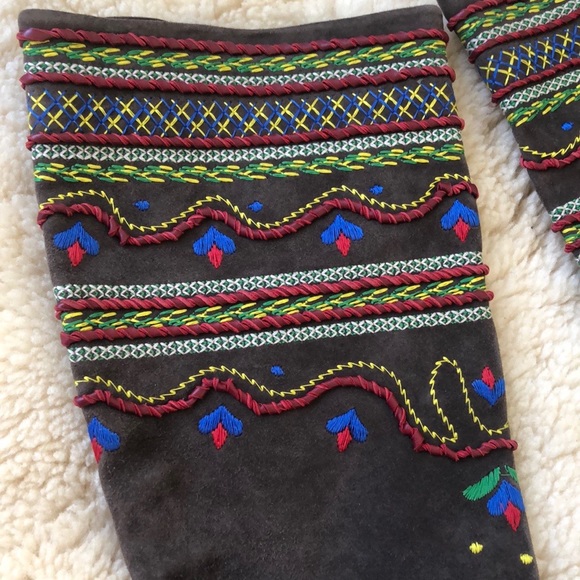 Bally brown suede boots - EU35 / AU5 - Picture 3 of 10